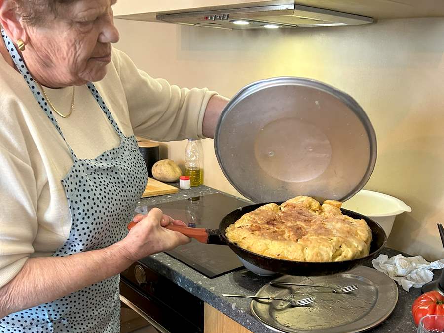 cooking with locals