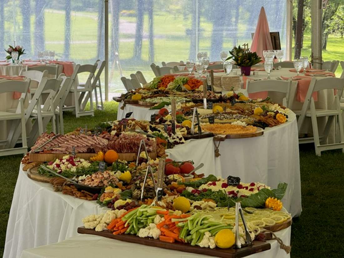 grazing table