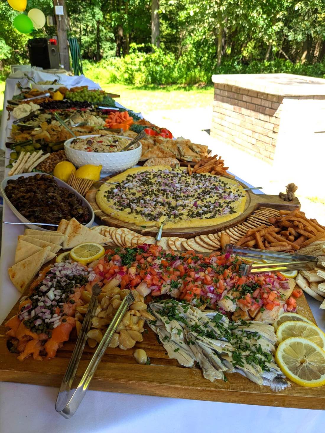 grazing table