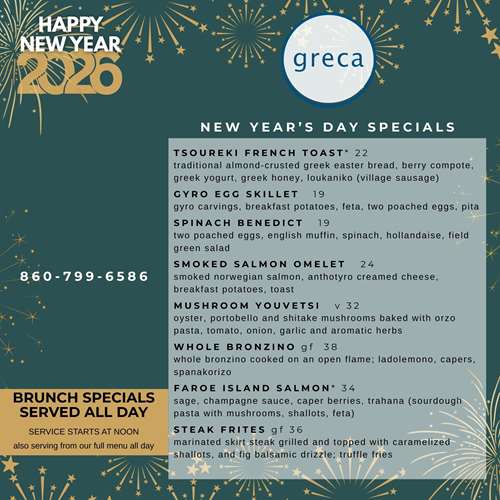 New Year's Brunch at Greca